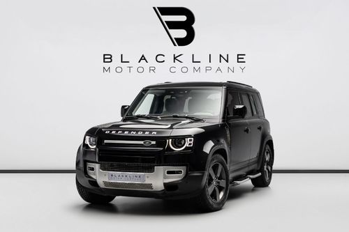 Land Rover Defender 110 SE P300 BUY NOW, PAY 2027 | THE BLACKLINE STANDARD | 2028 Al Tayer Warranty, GCC