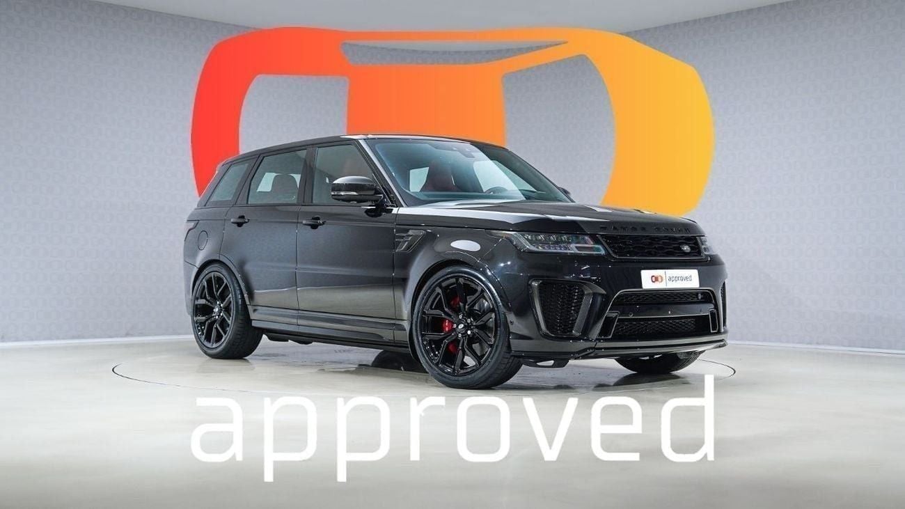 لاند روفر رينج روفر سبورت P575 SVR | AED 5,547 PM | Up to 3 Years Warranty | GCC