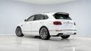 بنتلي بينتايجا Special Offer | AED 6,284 PM | Akrapovic, NAIM Audio | Bentayga Speed W12