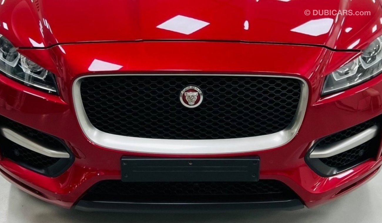 Jaguar F Pace R-Sport GCC .. Warranty .. FSH .. Original Paint .. Perfect Condition