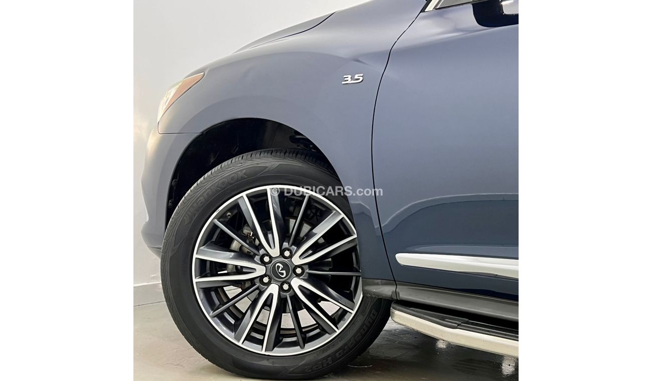 Infiniti QX60 Comfort 2017 Infiniti QX60, 7 Seater, Warranty, Service History, GCC