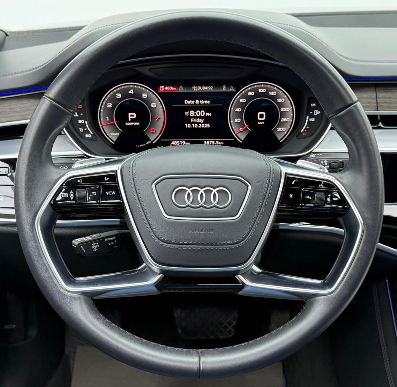 Audi A8 L 55 TFSI quattro 3.0L (340 HP) 2021 Audi A8L 55 TFSI Quattro, 2026 Audi Warranty + Service Pack, Fu