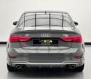 Audi S3 TFSI quattro 2.0L 2018 Audi S3 TFSI Quattro, Full Service History, GCC