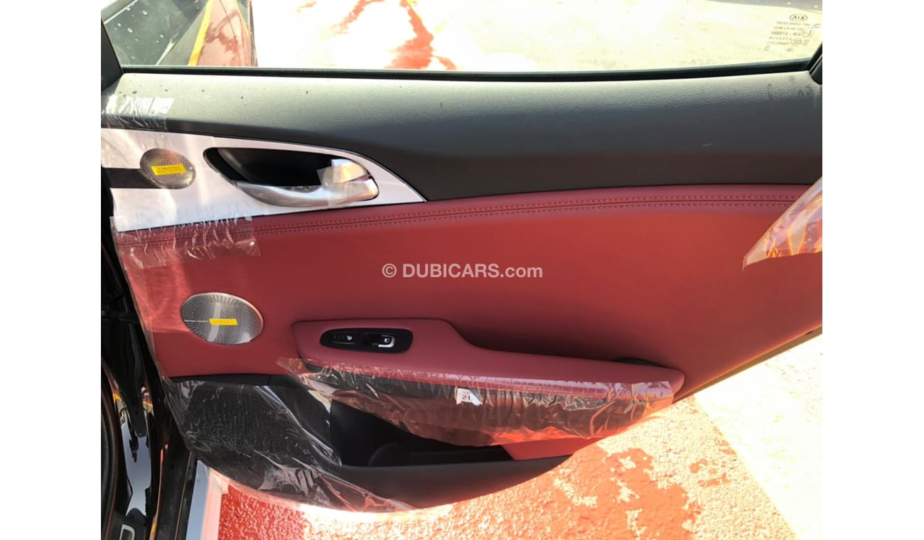 Kia Stinger GT AWD, V6 TWIN TURBO 2019 MODEL, FULL OPTION, WITH 360 DEGREE CAMERA , ONLY FOR EXPORT