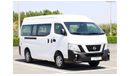 Nissan Urvan NV350 | 13 Seater Passenger Van | Excellent Condition | GCC