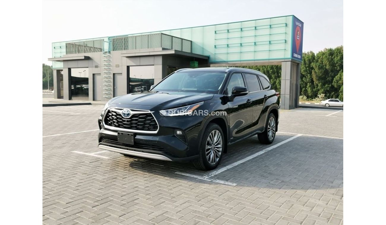 Toyota Highlander TOyota Highlander Platinum ( Hybrid ) - 2021- Black