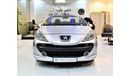 Peugeot 207 Amazing Peugeot 207 CC 2009 Model!! in Silver Color! GCC Specs