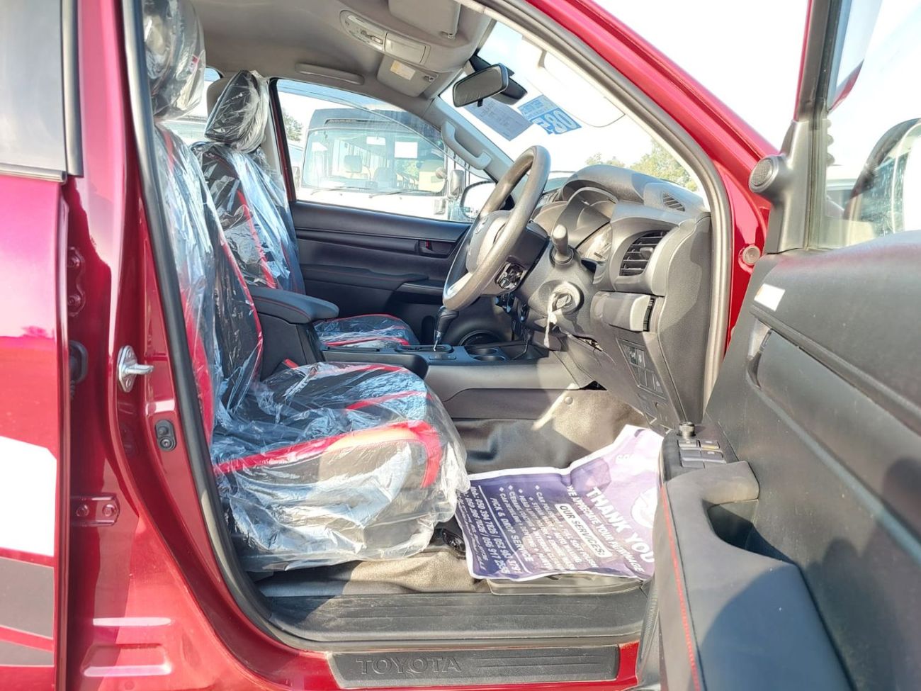 Toyota Hilux (RAMADAN OFFER) TOYOTA HILUX PICKUP RHD 2023 MODEL 2.8 L DIESEL AUTOMATIC(PM95545)