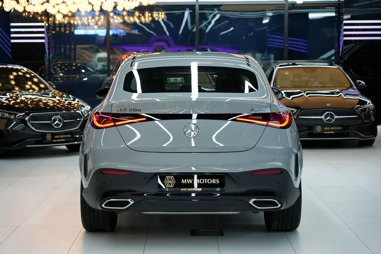 مرسيدس بنز GLC كوبيه 200 GLC 200 Coupe | GCC km | Agency Warranty | Premium Plus