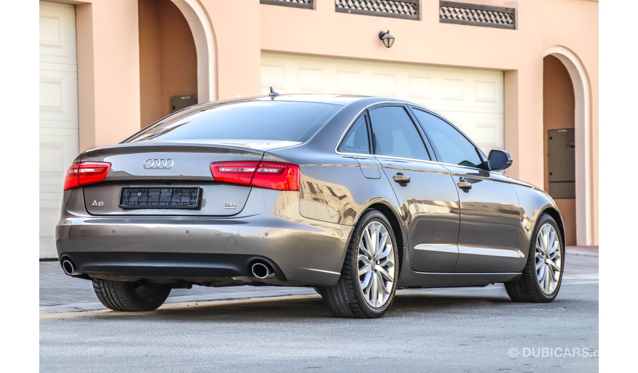 Audi A6 2.8 quattro AED 1174 PM with 0 downpayment