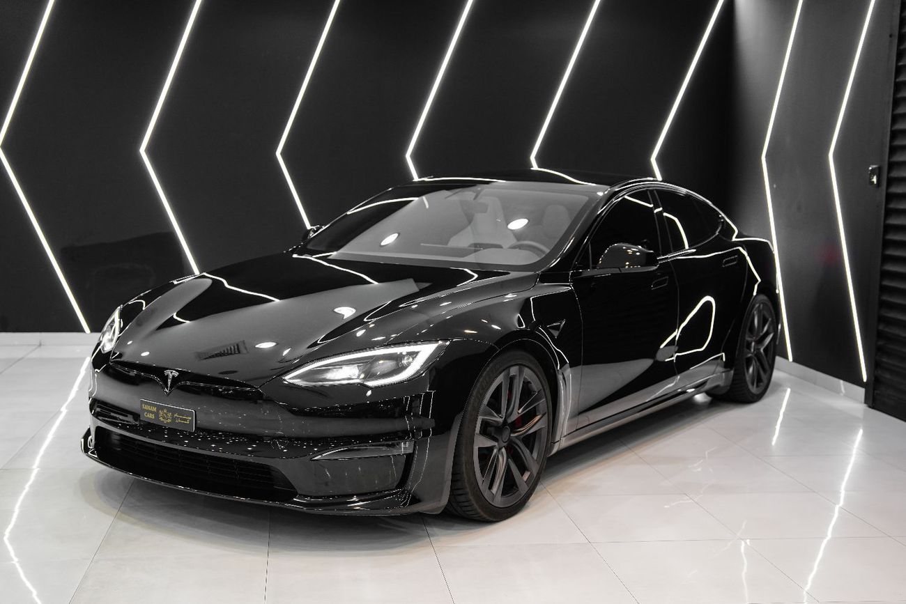 تسلا Model S Plaid (AWD) Carbon Fiber Interior | 1,020 HP!!