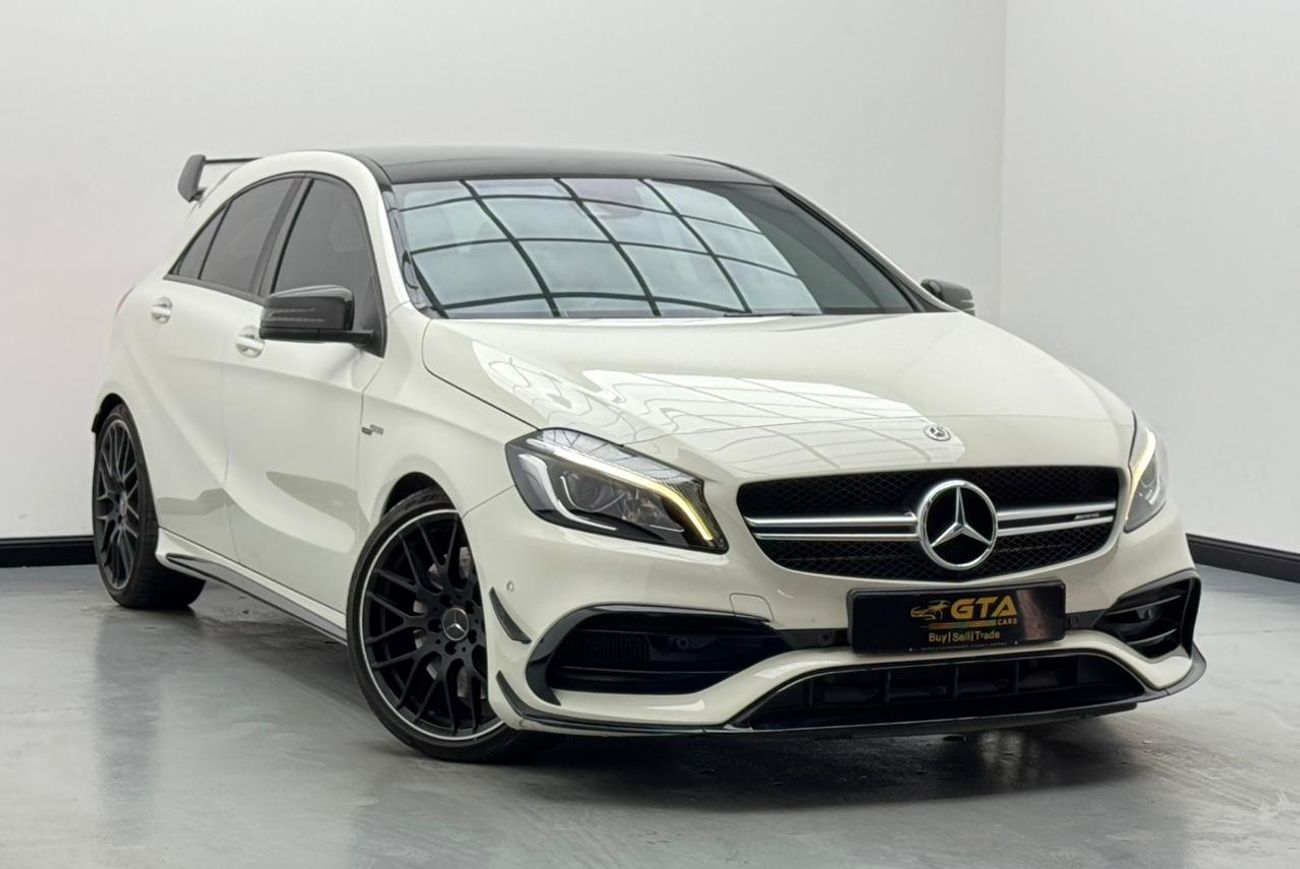 Mercedes-Benz A 45 AMG 2018 Mercedes-Benz A45 AMG 4MATIC, Full Service History, 1 Year Warranty, GCC