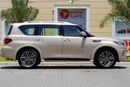Infiniti QX80 Luxe 7st Infiniti QX80 2020 (7 SEATERS) GCC under Warranty with Flexible Down-Payment/ Flood Free.