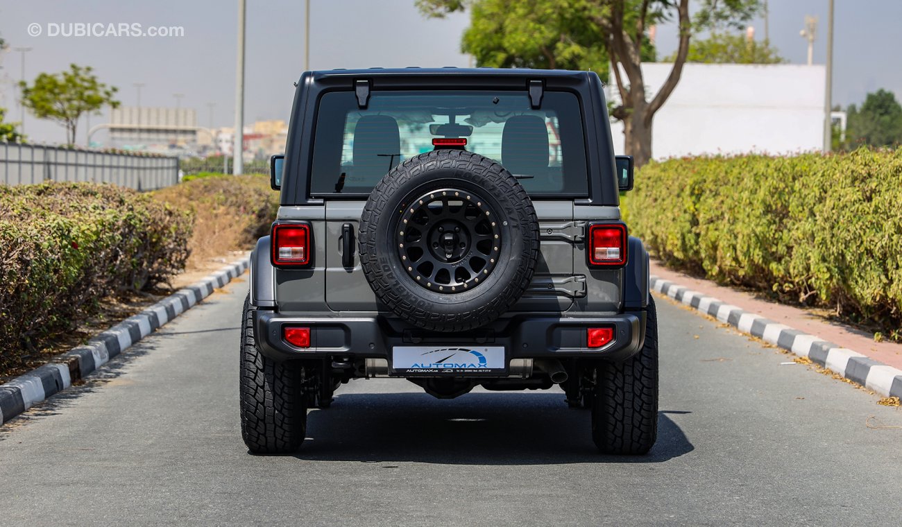 جيب رانجلر أنليميتد سبورت بلس 3.6L V6 , خليجية 2021 , 0 كم , مع ضمان 3 سنوات أو 60 ألف كم عند الوكيل