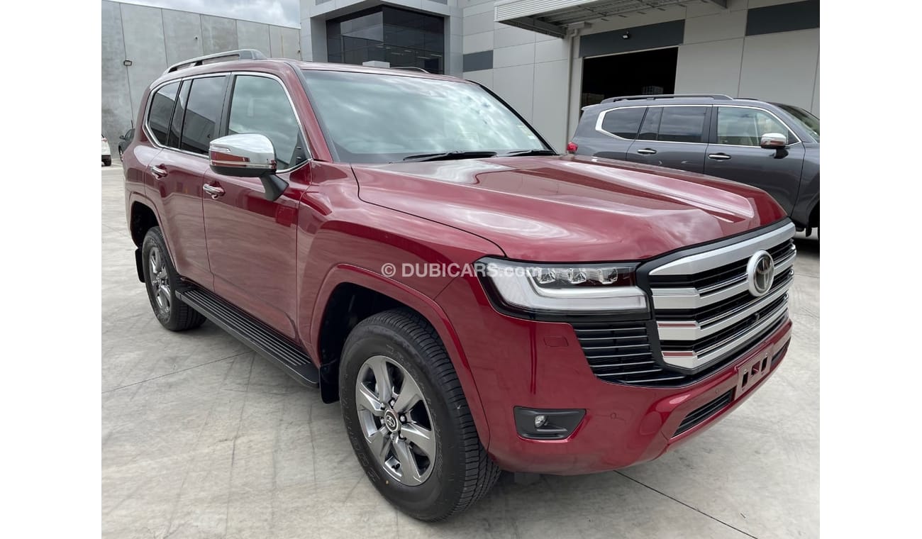 Toyota Land Cruiser 300 Series *2022* Maroon [Right Hand Drive] Sunroof V6 Diesel 4WD Automatic 7 Seats Leather & Electr