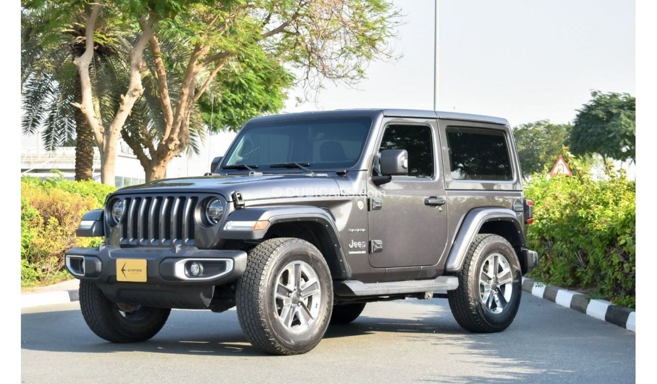 Used JEEP WRANGLER SAHARA / 2021 / GCC / Under warranty until 2026