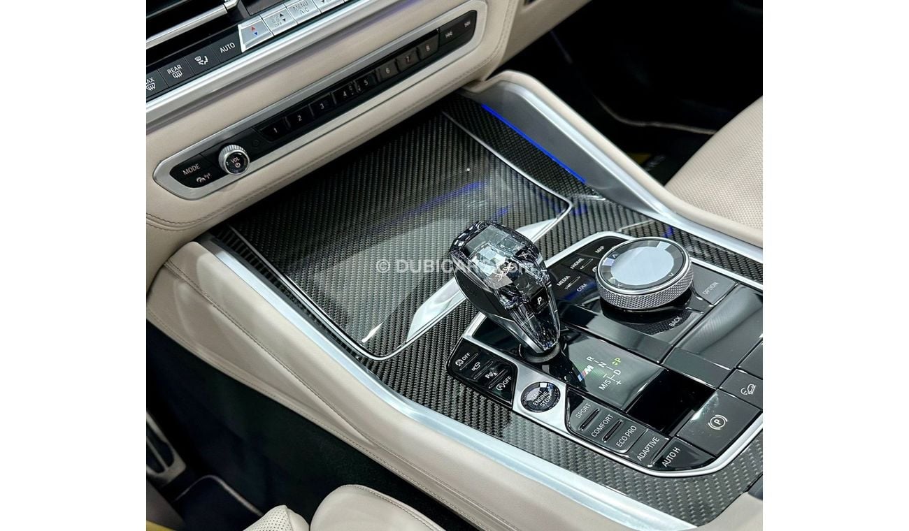 بي أم دبليو X6 2020 BMW X6 M50i, Jan 2025 BMW Warranty + Service Contract, Full Options, GCC