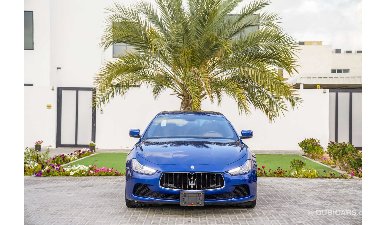 Maserati Ghibli AED 1,841 Per Month | 0% DP | Exceptional Condition!