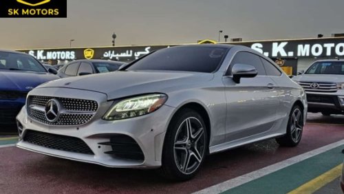 مرسيدس بنز C 300 كوبيه /ECO TUBO V4/ COUPE/ MOON ROOF/ 1343 MONTHLY/ LOT#806911