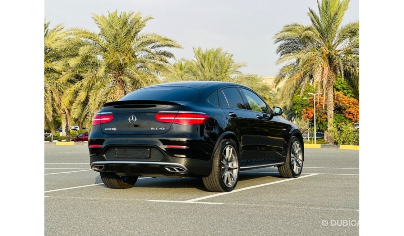 مرسيدس بنز GLC 43 AMG MERCEDES GLC43 COUPE MODEL 2018 GCC SPACE FULL OPTION