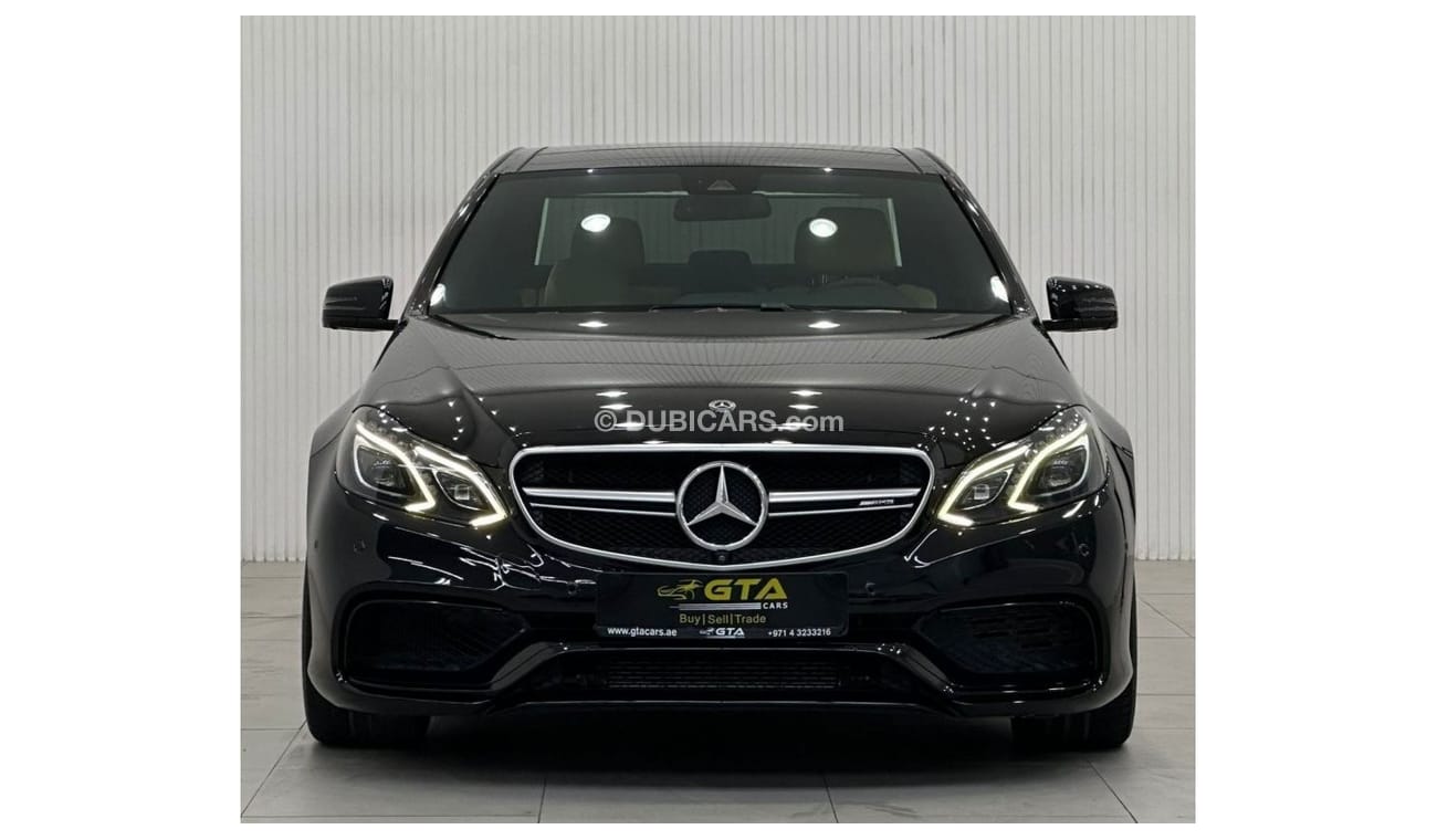 Mercedes-Benz E 63 AMG Std 2015 Mercedes Benz E63 AMG, Full Service History, Full Options, Excellent Condition, GCC