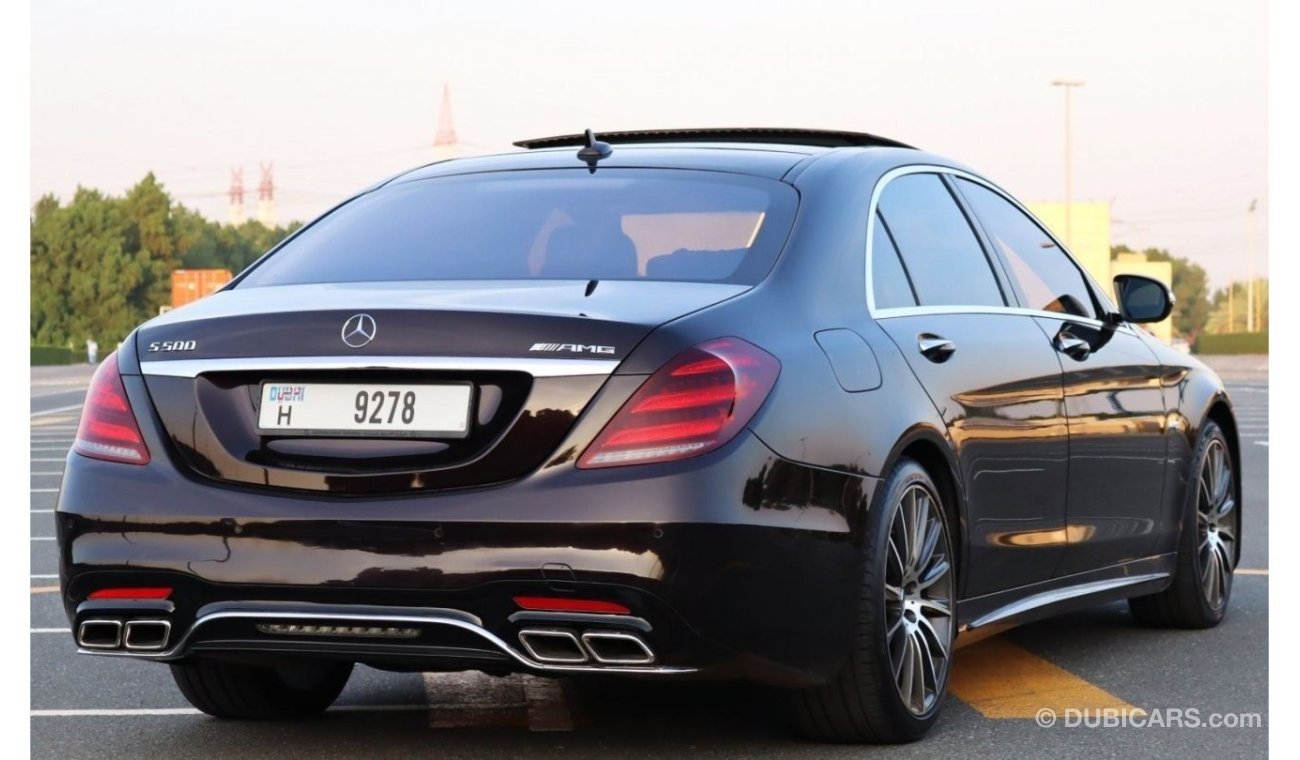 مرسيدس بنز S 500 مرسيدس بنز اس 500 amg 2016 بحالة ممتازة