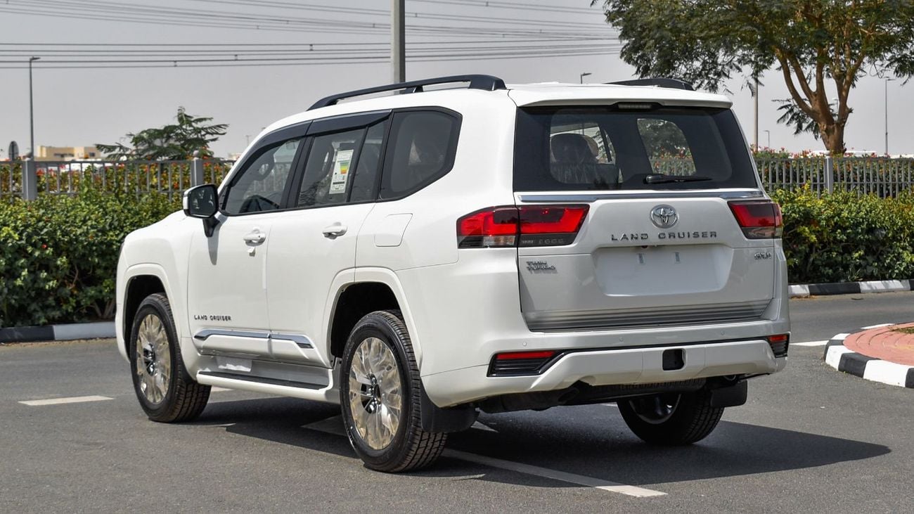 تويوتا لاند كروزر ECT0071 - Toyota Land Cruiser 300 GXR - 3.5L Petrol - White/Black