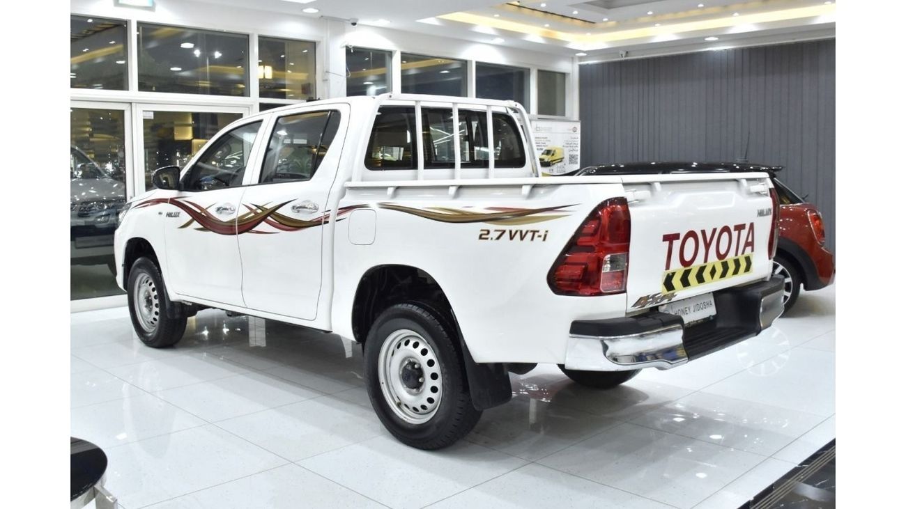 Toyota Hilux EXCELLENT DEAL for our Toyota Hilux 2.7 VVT-i ( 2021 Model ) in White Color GCC Specs