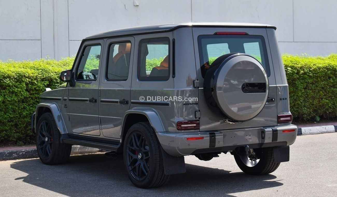 مرسيدس بنز G 63 AMG 2023 MERCEDES-BENZ G63 AMG CARLEX/NARDO GRAY. Local Registration+10%