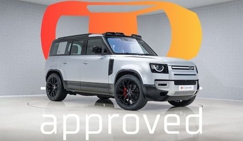 لاند روفر ديفندر | AED 4,021 P/M | Warranty Sept-2026 | GCC