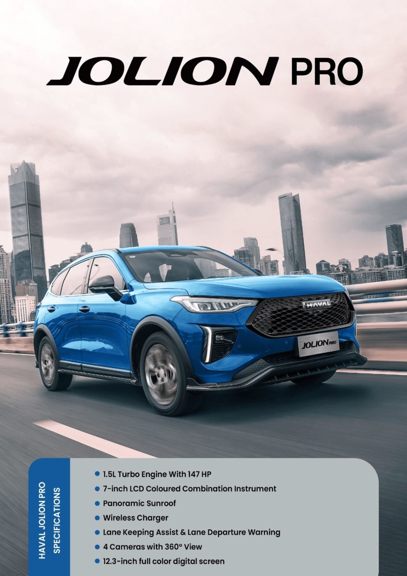 Haval Jolion UNUSED HAVAL JILION PRO 1.5L Turbo GCC WITH  3 YEARS WARRANTY FOR LOCALL