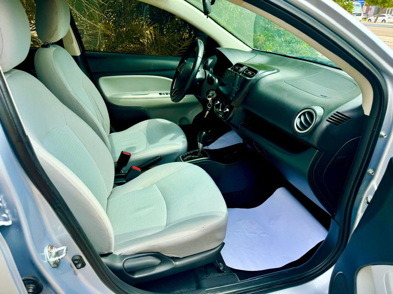 Mitsubishi Attrage GLX Mid 1.2L GCC , ACCIDENT FREE, (410/-MONTHLY)