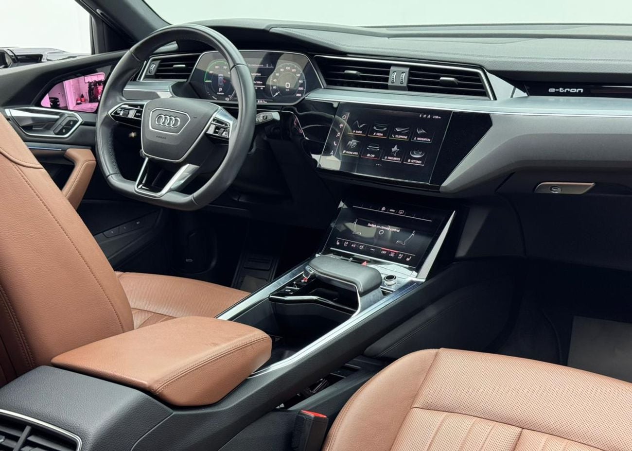 أودي اي ترون 2021 Audi E-Tron 55 Quattro S-Line, 2029 Audi Warranty, Audi Service History, GCC