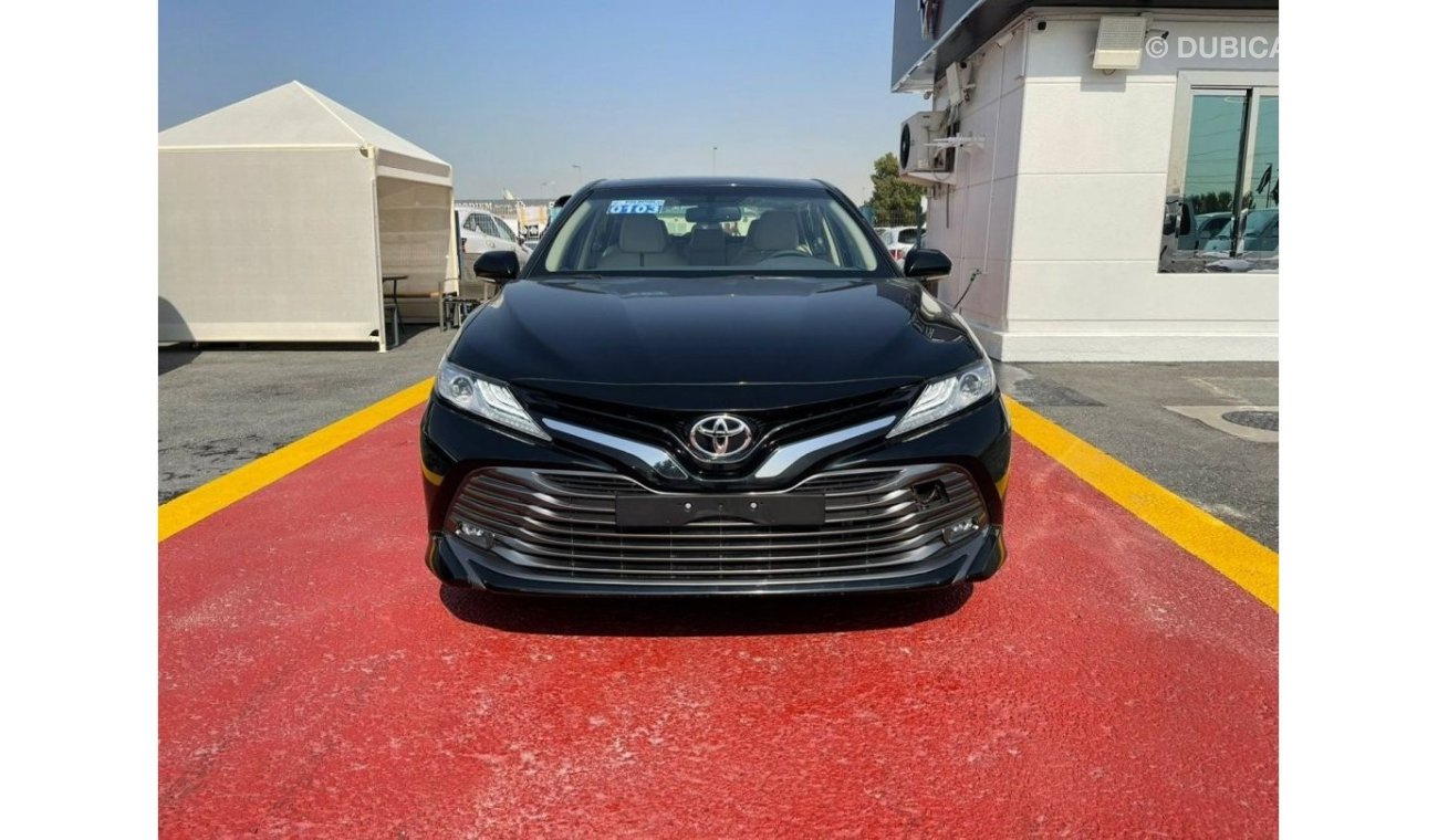 تويوتا كامري Toyota Camry 3.5L V6 Limited Color Black inside Beige Model 2020 GCC Specification