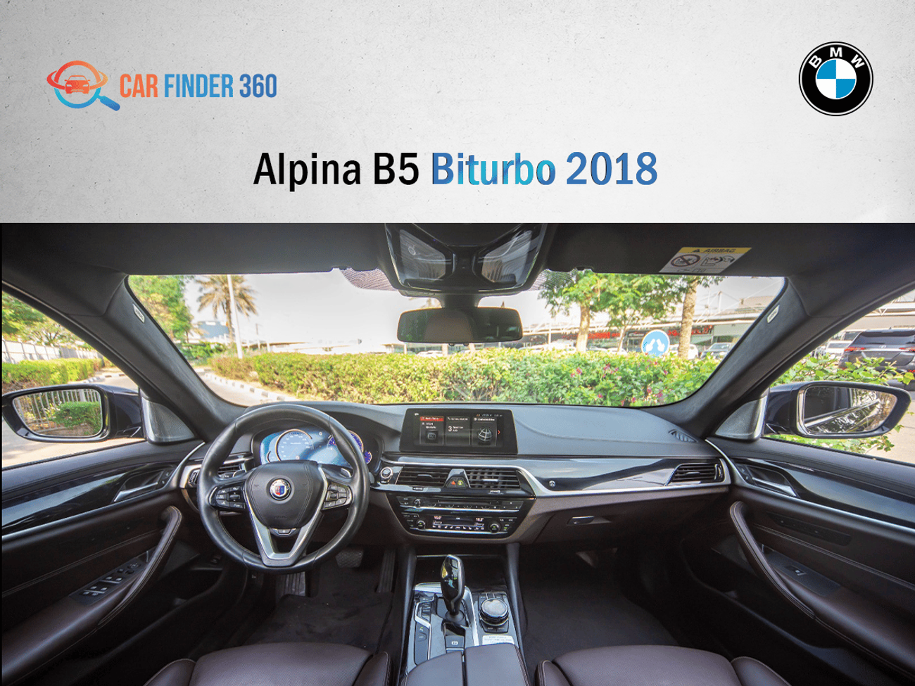 BMW Alpina Alpina B5 Biturbo 2018 – 4.4L V8 / GCC / 60,000 KM / Mint Condition