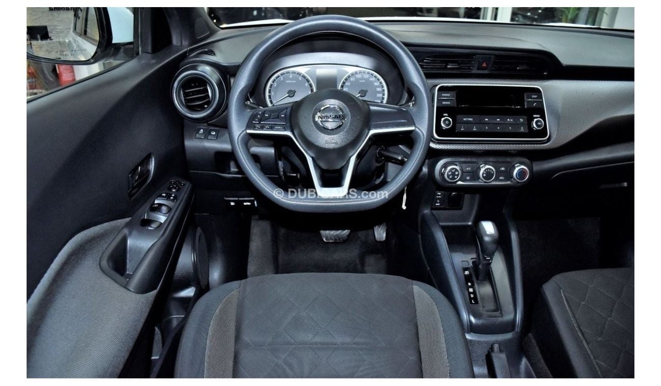 Nissan Kicks EXCELLENT DEAL for our Nissan Kicks ( 2020 Model ) in Silver Color GCC Specs