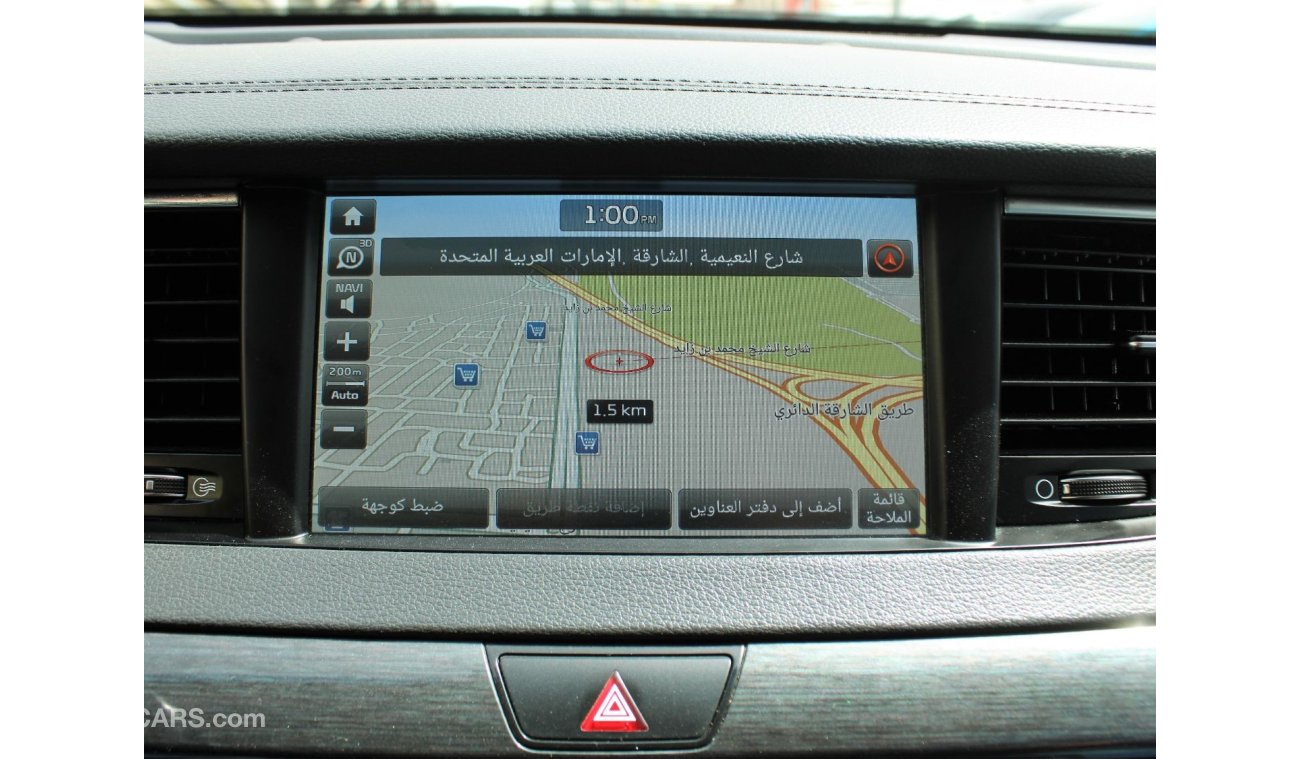 Kia Cadenza LX ACCIDENTS FREE - FULL OPTION - GCC - CASR IS IN PERFECT CONDITION INSIDE OUT