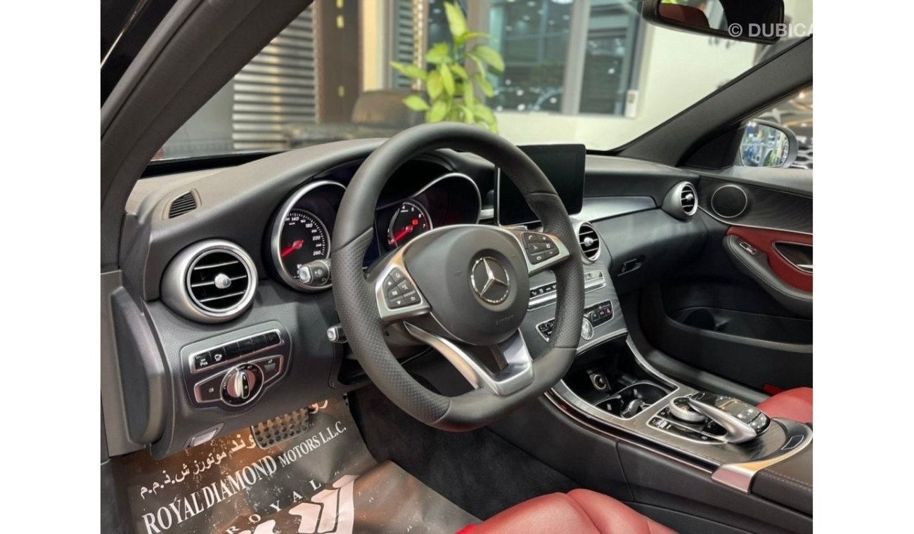 مرسيدس بنز C200 AMG باك AMG باك AMG باك Mercedes Benz C200 GCC 2017 under warranty