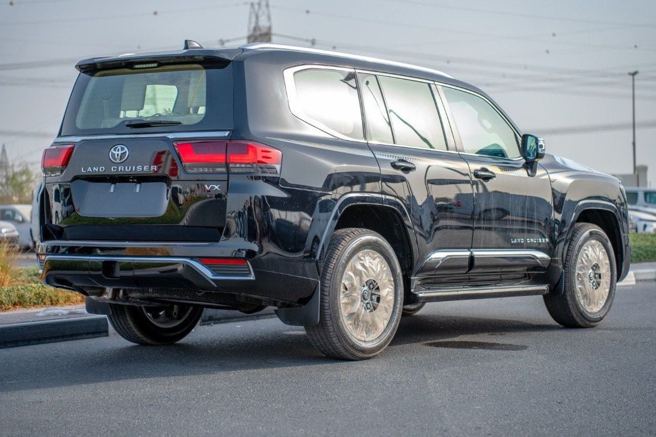 تويوتا لاند كروزر Landcruiser VX 4.0L black with beige interior LHD 2025 brand new LHD