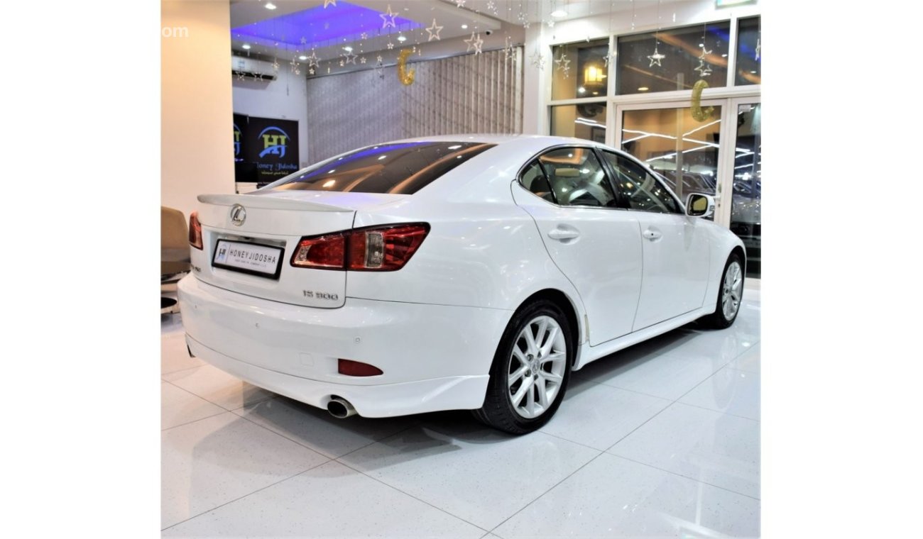 لكزس IS 300 EXCELLENT DEAL for our Lexus IS 300 ( 2012 Model! ) in White Color! GCC Specs