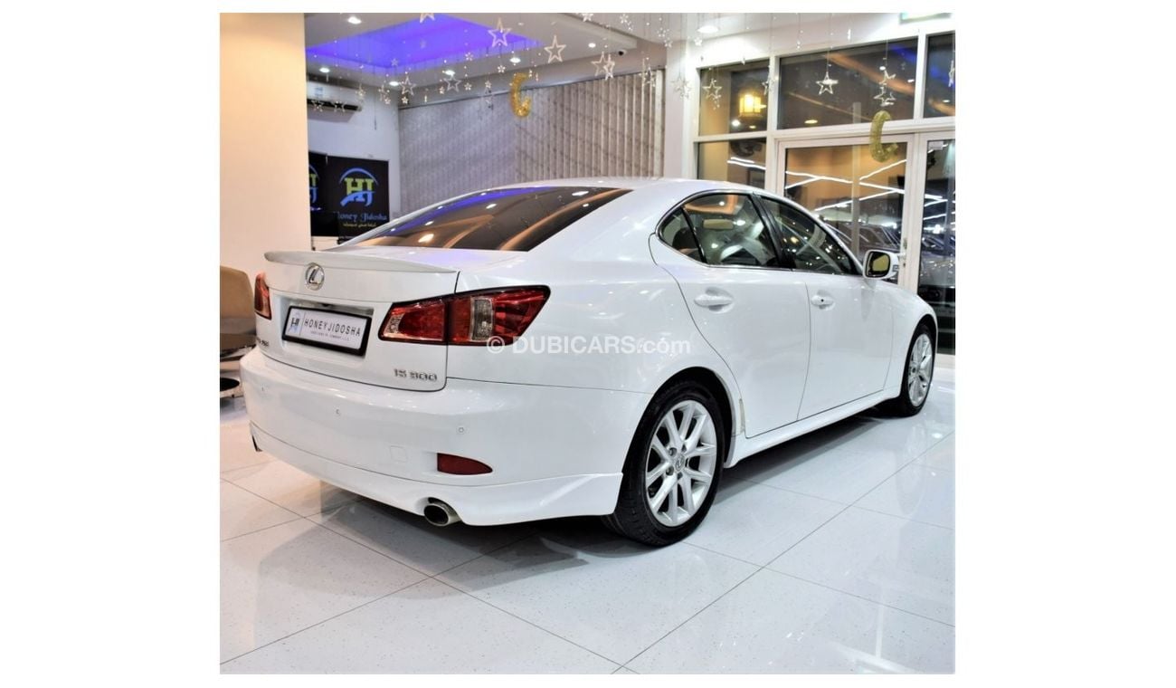 Lexus IS300 EXCELLENT DEAL for our Lexus IS 300 ( 2012 Model! ) in White Color! GCC Specs