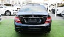 Mercedes-Benz C 300 Imported model 2011, black color, leather slot, sensor wheels, in excellent condition