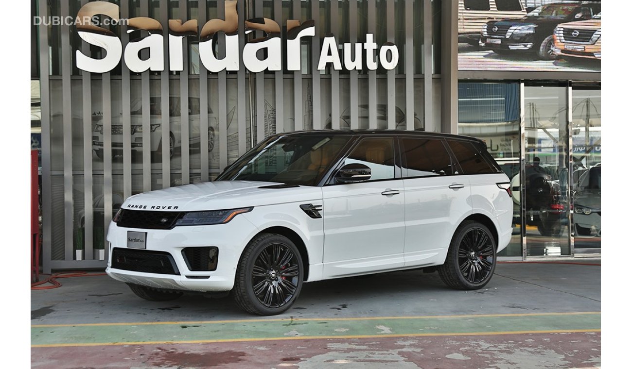 Land Rover Range Rover Sport HSE V6  2019 / Available in white/red