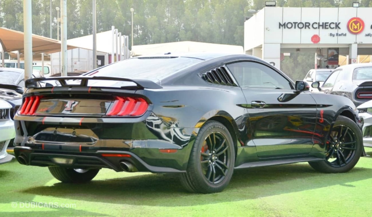 فورد موستانج SOLD!!!!!Ford Mustang Eco-Boost V4 2019/Original Airbags/Shleby Kit/Leather Seats/Low Miles/Very Goo