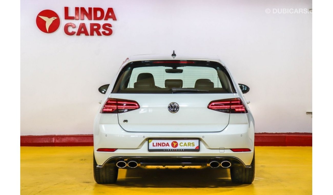Volkswagen Golf Volkswagen Golf R 2019 GCC under Agency Warranty with Zero Down-Payment.