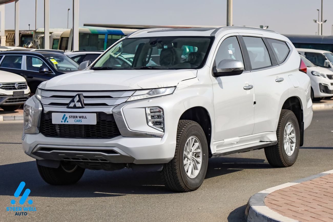 ميتسوبيشي باجيرو سبورت 2.5L Turbo Diesel | 134 HP | AT | 4WD | 7 Passenger | Dual Airbags | ABS & EBD | Ad-Safety | 2023