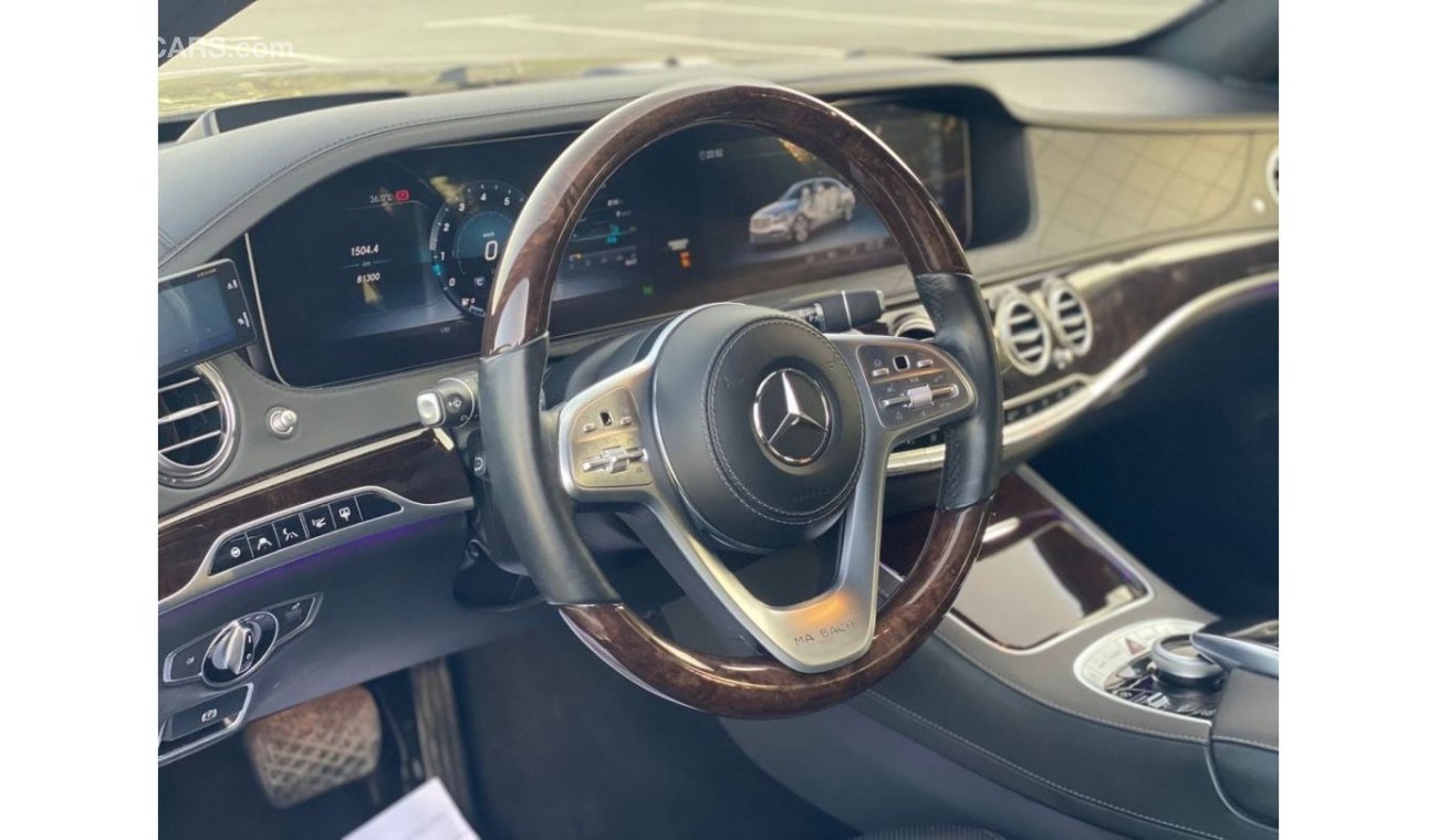 مرسيدس بنز S560 Maybach مرسيدس S560 MYBACH  موديل 2019 مواصفات يابانية بحالة ممتازة