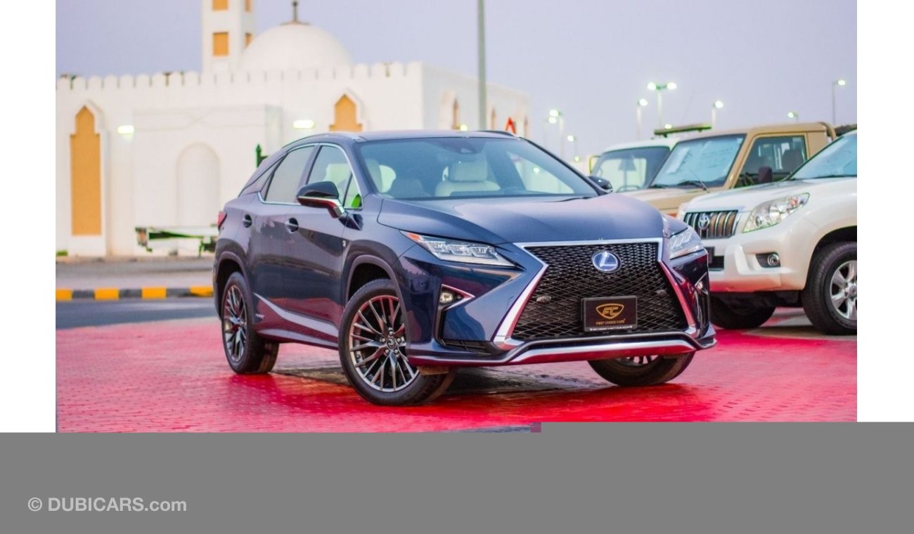 Lexus RX450h 2019 | LEXUS RX 450H | F-SPORT HYBRID | 4WD 3.5L V6 | FREE COMPREHENSIVE INSURANCE | FREE REGISTRATI