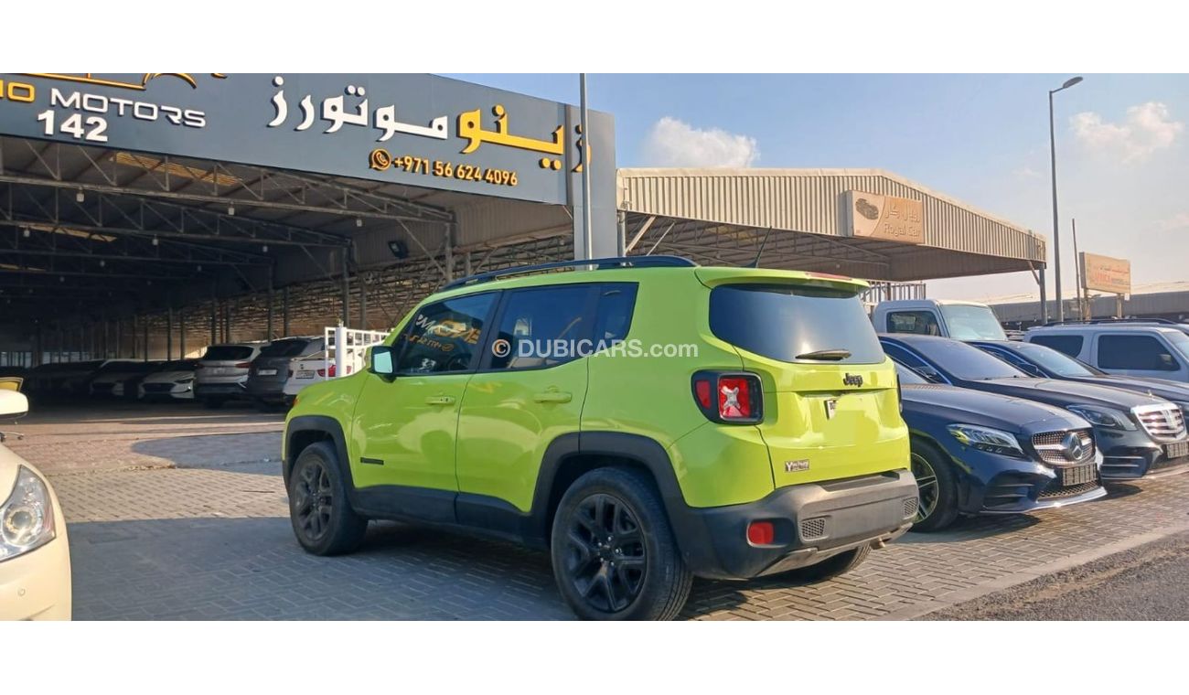 Jeep Renegade Jeep Renegade 2017 green color American specs