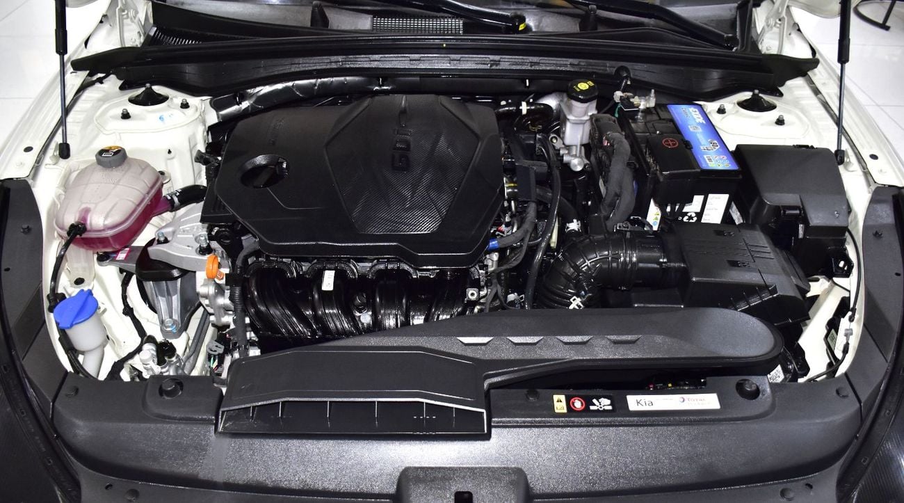 Kia K5 EXCELLENT DEAL for our KIA K5 ( 2022 Model ) in White Color GCC Specs